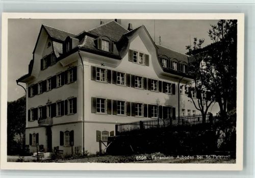 9127 St. Peterzell - Ferienheim Auboden