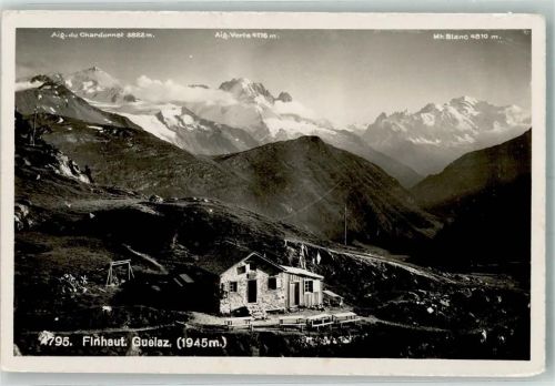 1925 Finhaut - Berghütte