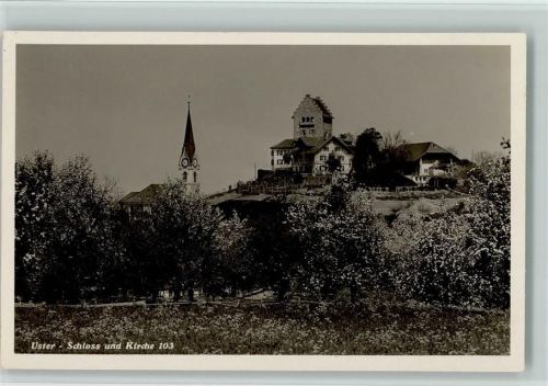 8610 Uster - Schloss und Kirche