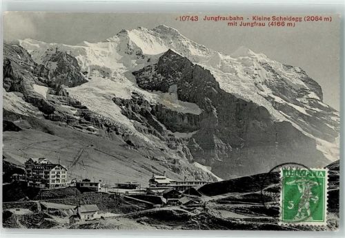 3823 Kleine Scheidegg 1909 - Jungfrau Bahn