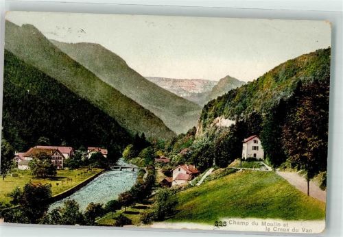 2149 Champ-du-Moulin 1909 - Creux du Van