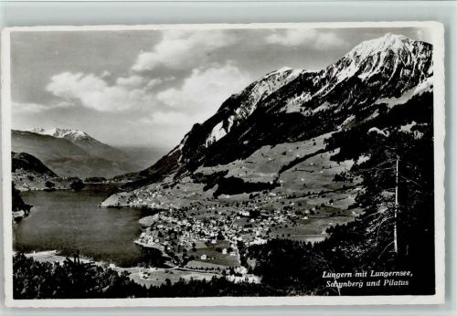 6078 Lungern - mit Lungernsee Schynberg und Pilatus