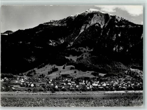 7208 Malans GR - Gesamtansicht gegen Vilan