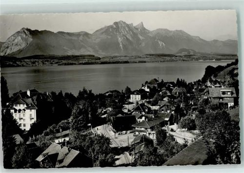 3654 Gunten Gebrauchsspuren am Thunersee Stockhorn