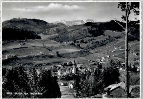 9055 Bühler - Gesamtansicht, Säntis