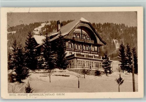 3780 Gstaad - Hotel Pension Alpenblick Winter