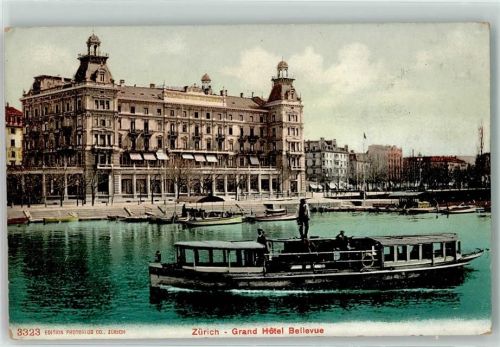 8000 Zürich - Grand Hotel Bellevue Boot