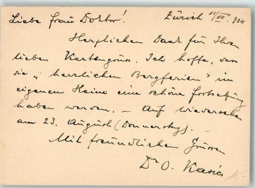 1807 Blonay Gebrauchsspuren Schloss Ganzsache 10 Rp.