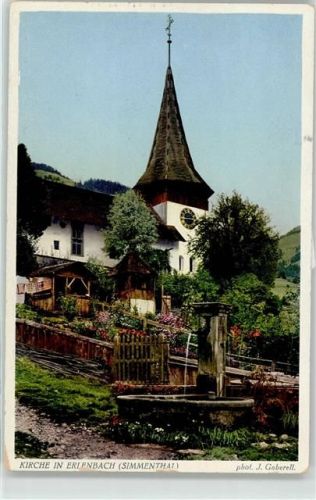 3762 Erlenbach im Simmental - Kirche