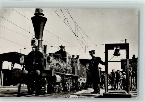 1947 Foto AK 100 Jahre Eisenbahn - Spanisch-Brötli-Bahn