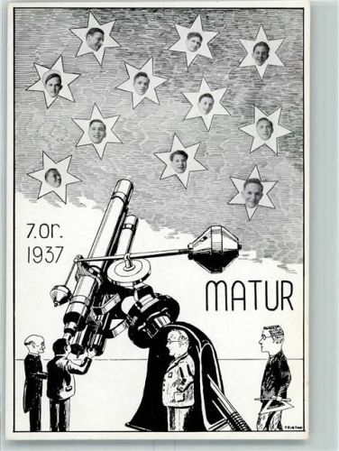 Matur 1937 sign. Tristan AK