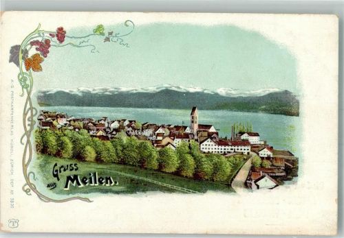 8706 Meilen Lithographie