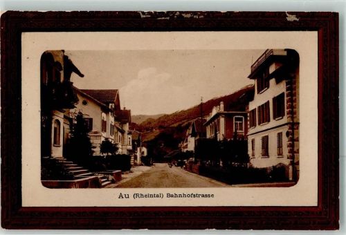 9434 Au SG Prägedruck Bahnhofstrasse