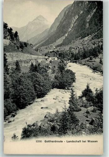 6484 Wassen UR - Gotthardroute