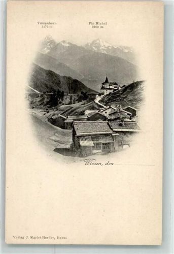 7494 Wiesen GR Gebrauchsspuren Tinzenhorn Piz Michel