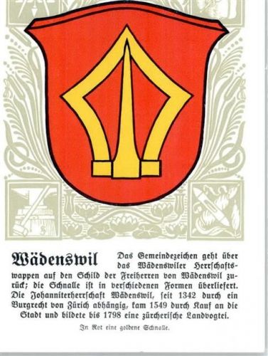 8820 Wädenswil - Wappen