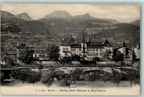 3960 Sierre - Chateau Hotel Bellevue et Mont Bonvin Grand Hotel