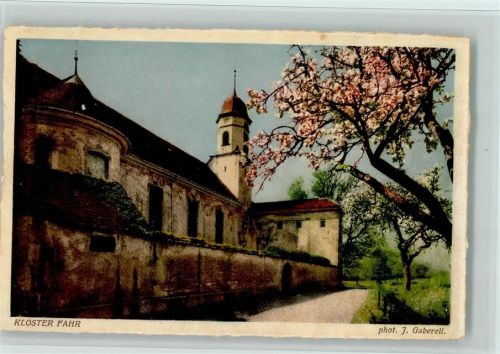 8109 Kloster Fahr - Baum mit Blüten phot. J. Gaberell 7447