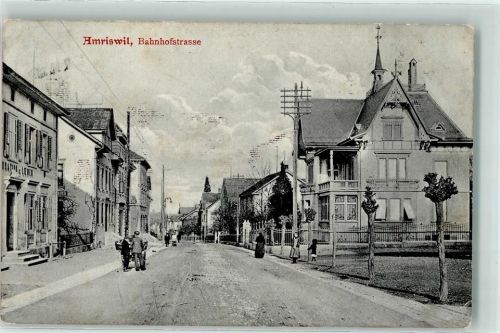 8580 Amriswil 1911 - Bahnhofstrasse