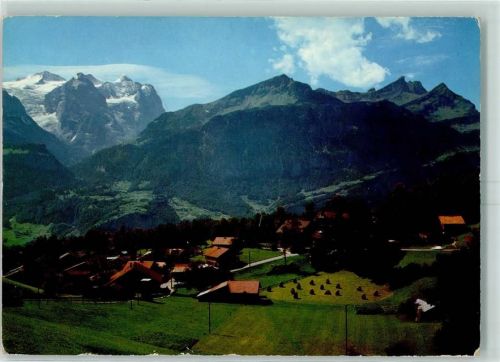 6085 Hasliberg Goldern 1963 - Hasliberg Wetterhorngruppe Schwarzhorn