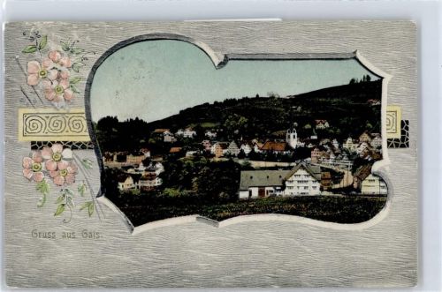 9056 Gais 1906 Lithographie