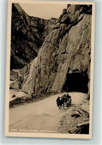 St Gotthard - Gotthardstrasse und Urnerloch