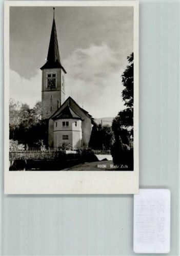8197 Rafz FOTO KEINE AK Foto 10cm x 7cm Kirche