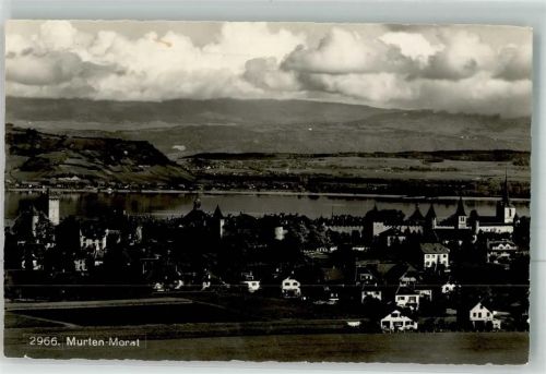 3280 Murten Morat 1952 Foto AK
