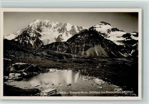 3900 Simplon Kulm - Le Fletschhorn