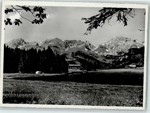 Schwendisee - Kurgebiet Obertoggenburg Schwendisee mit Alpstein Naturfreundehaus Seegüetli