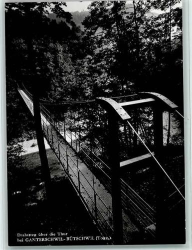 9606 Bütschwil - Drahtsteg ü. Thur