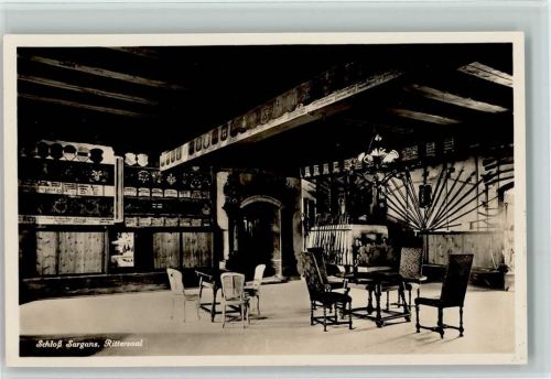 7320 Sargans - Schloss Sargans Innenaufnahme Rittersaal