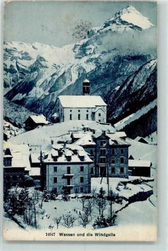 6484 Wassen UR - Windgelle Kirche