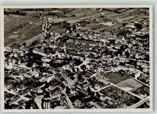 2800 Delémont Delsberg - Fliegeraufnahme