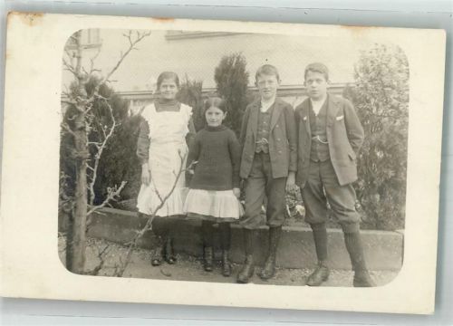 9425 Thal 1914 Privatfoto AK Ort handschriftlich Familenfoto Kinder