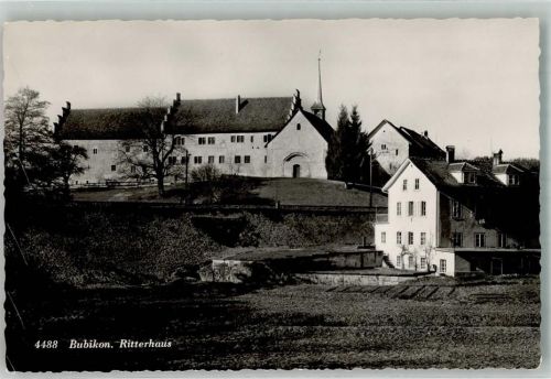 8608 Bubikon Foto AK Ritterhaus