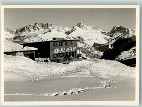 7235 Fideris Winter Pension Skihaus Arflina
