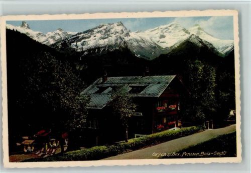 1882 Gryon - Pension Bois-Gentil