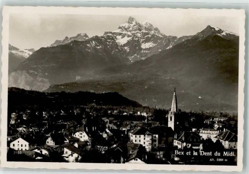 1880 Bex Foto AK Dents du Midi