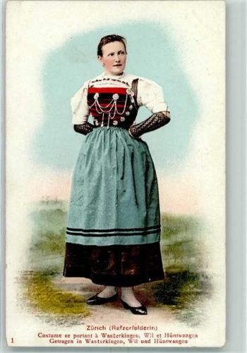 Trachtenfrau Rafzerfelderin