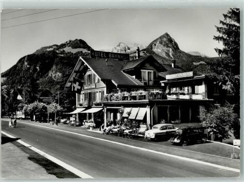 6074 Giswil - Gasthaus Buffet Zum Bahnhof Fam. Zumstein