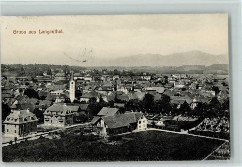 4900 Langenthal - 1909