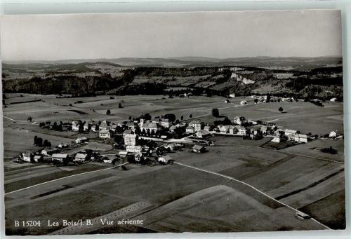 2336 Les Bois - Jura Bernois Vue aerienne