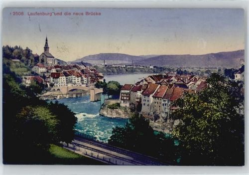 5080 Laufenburg - Gesamtansicht, Neue Brücke