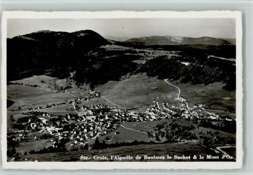 1450 Ste-Croix - L'Aiguille de Baulmes le Suchet et le Mont d'Or