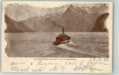 6440 Vierwaldstättersee 1899 - Damfschiff