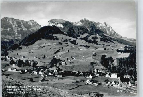9057 Weissbad - Marwies, Schwende, Ebenalp, Schäfler