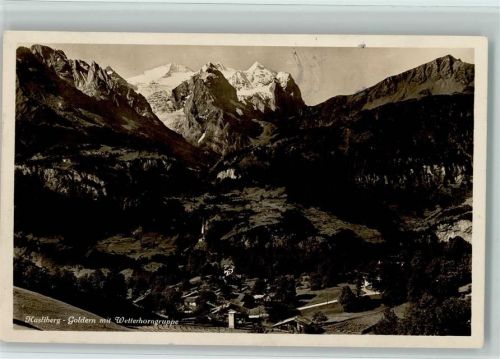 6085 Hasliberg Goldern - Wetterhorngruppe