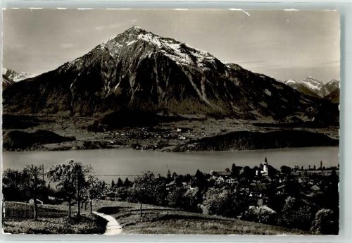 3655 Sigriswil Foto AK Wildstrubel Niesen Twirienhorn Foto Gyger