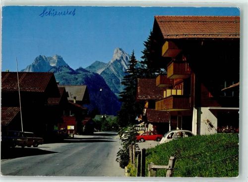 3778 Schönried - BMW Citroen Ente Dorfstrasse Gummfluh Rüeblihorn